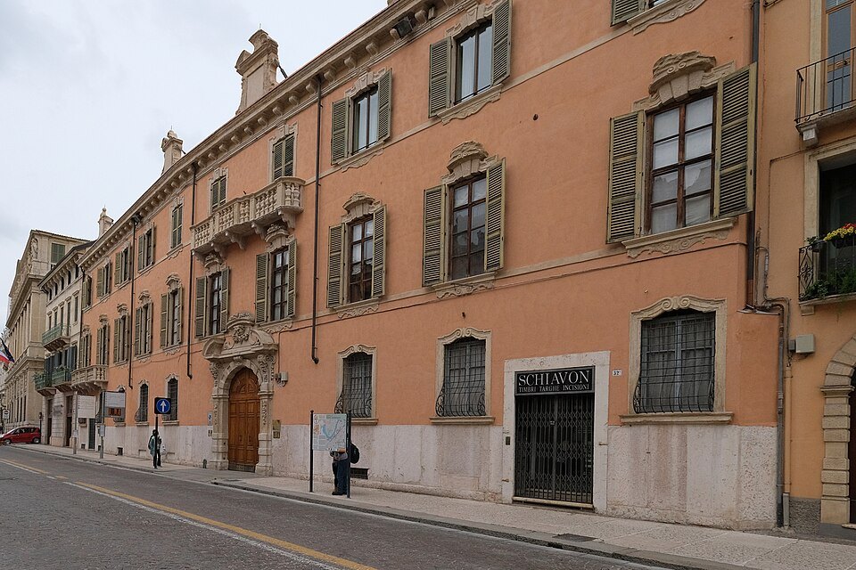 A palazzo front on Corso Cavour
