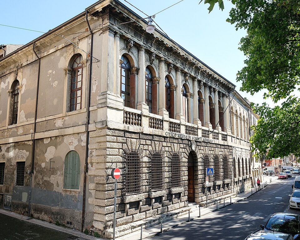 The natural history museum in Palazzo Pompei