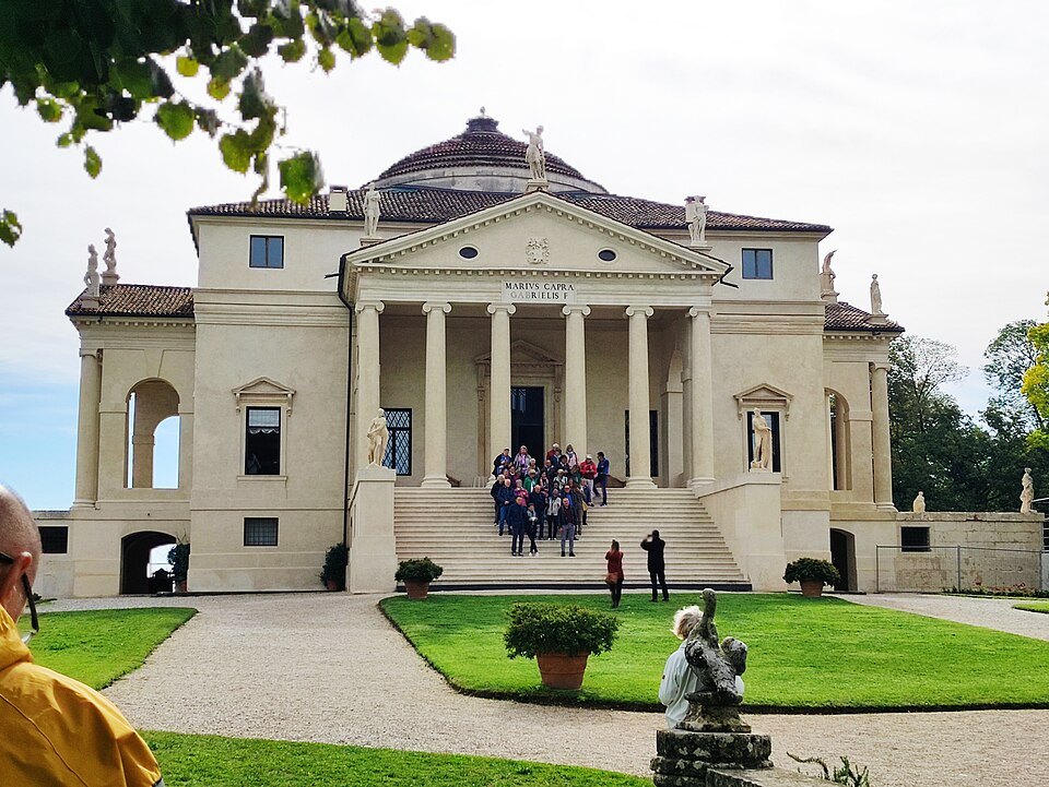 Palladio's Villa La Rotonda outside Vicenza